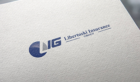 Libertoski Insurance Group logo printed on a paper